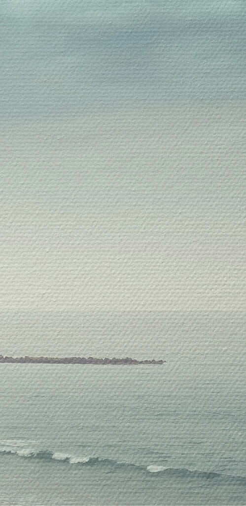 A person walking on a beach A person walking on a beach