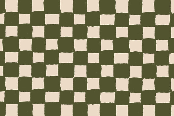 Green and white checkered pattern Green and white checkered pattern