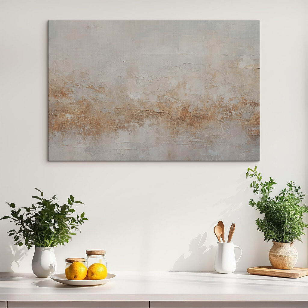 A white and brown wall A white and brown wall