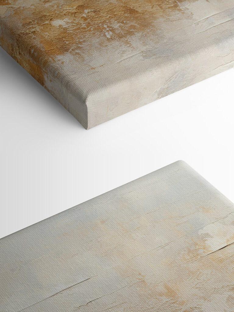 A white and brown wall A white and brown wall