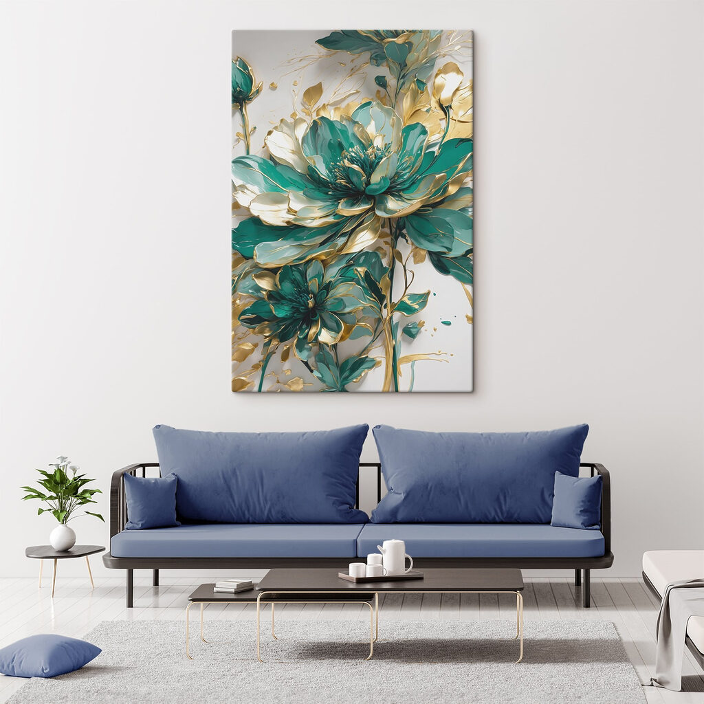 A close up of a flower