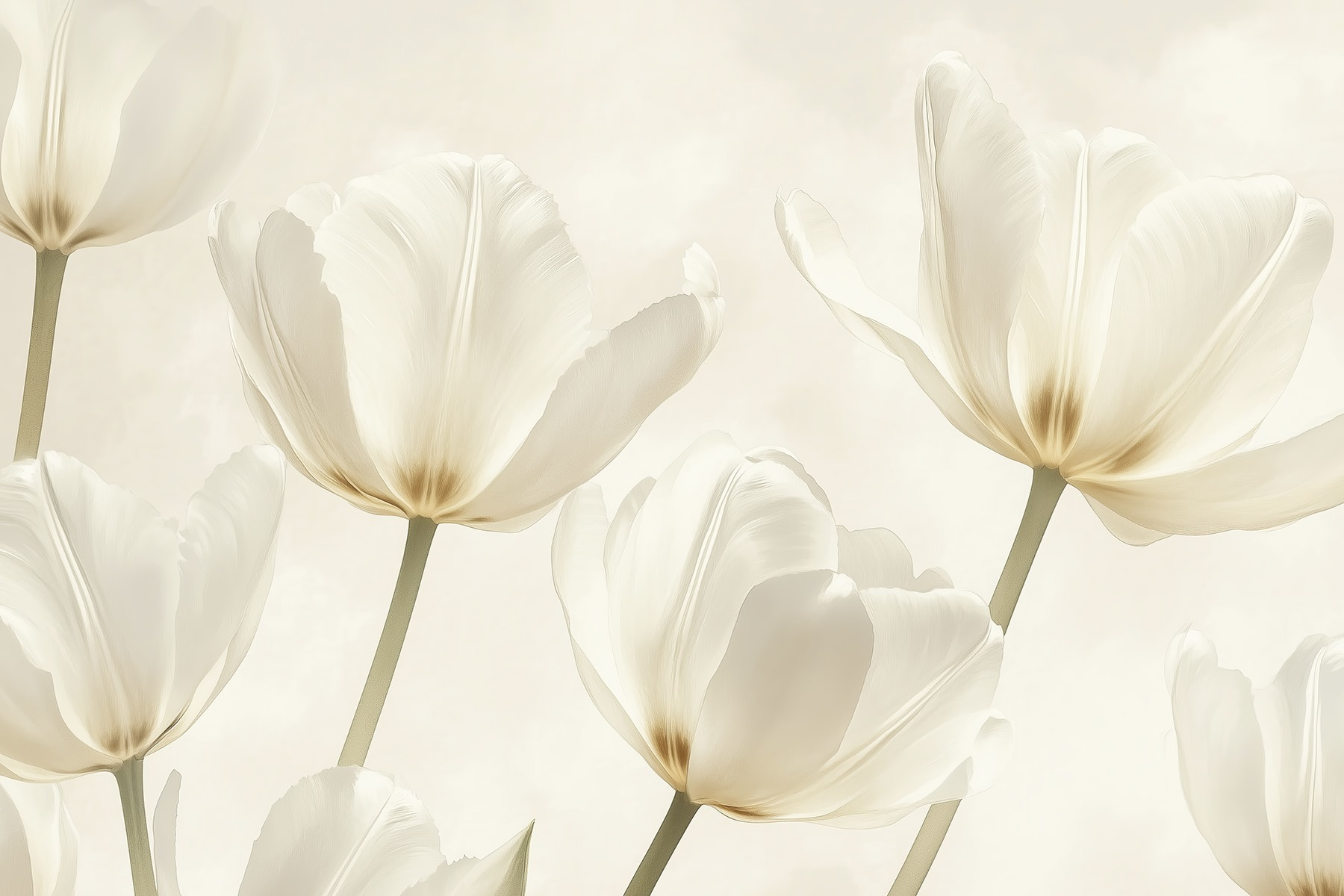 Group of white flowers