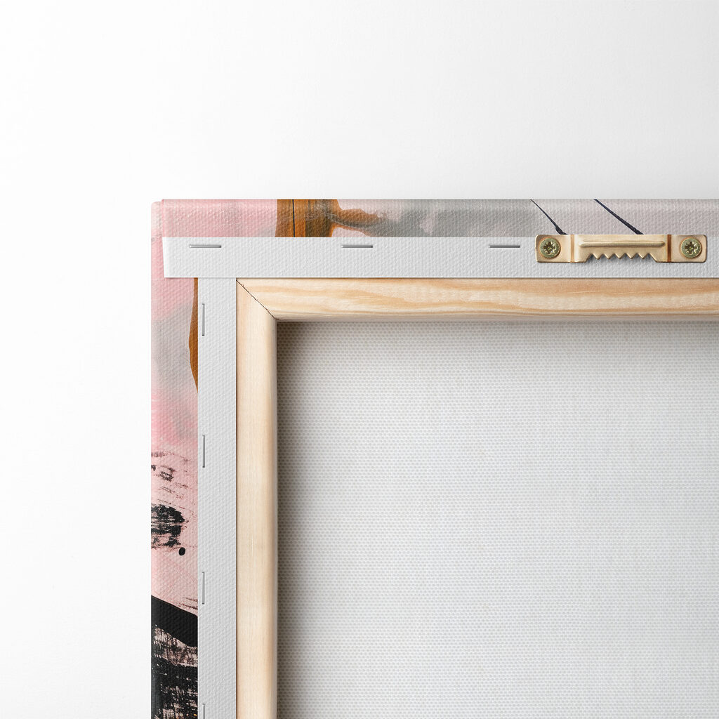 A painting of splattered paint