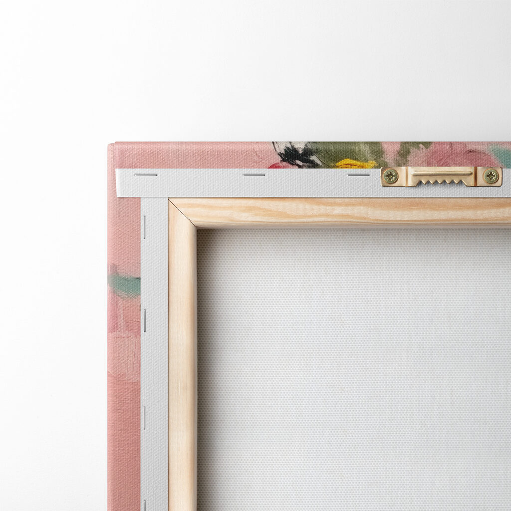 A painting of a woman with flowers in her hair A painting of a woman with flowers in her hair