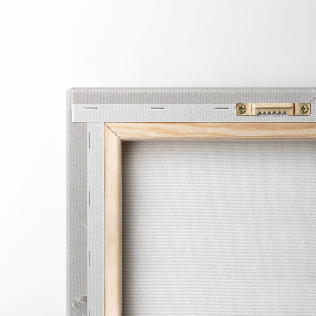 A white flower with leaves