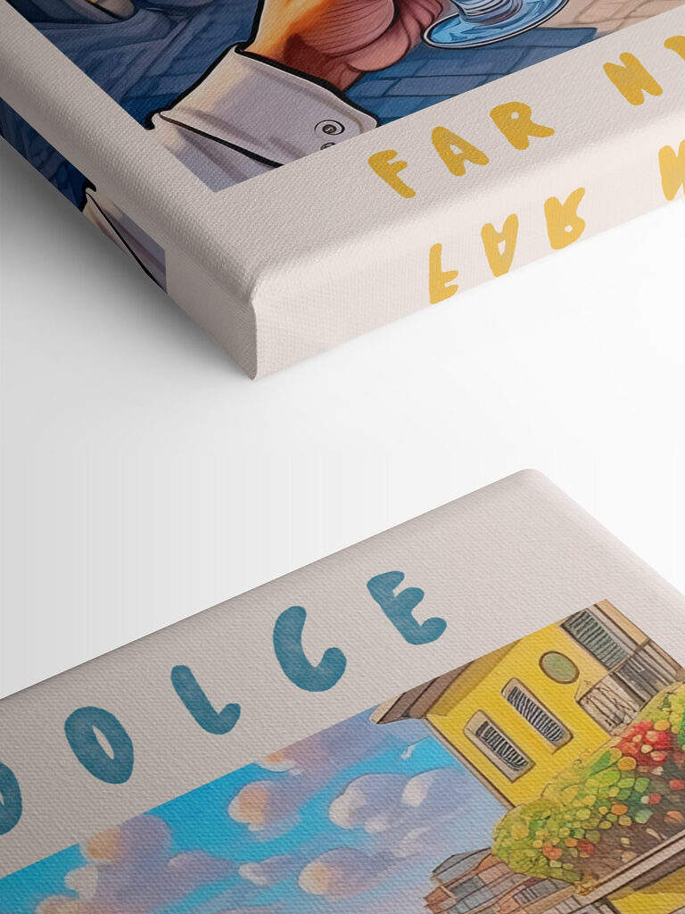 A hand holding glasses with drinks in front of a city A hand holding glasses with drinks in front of a city