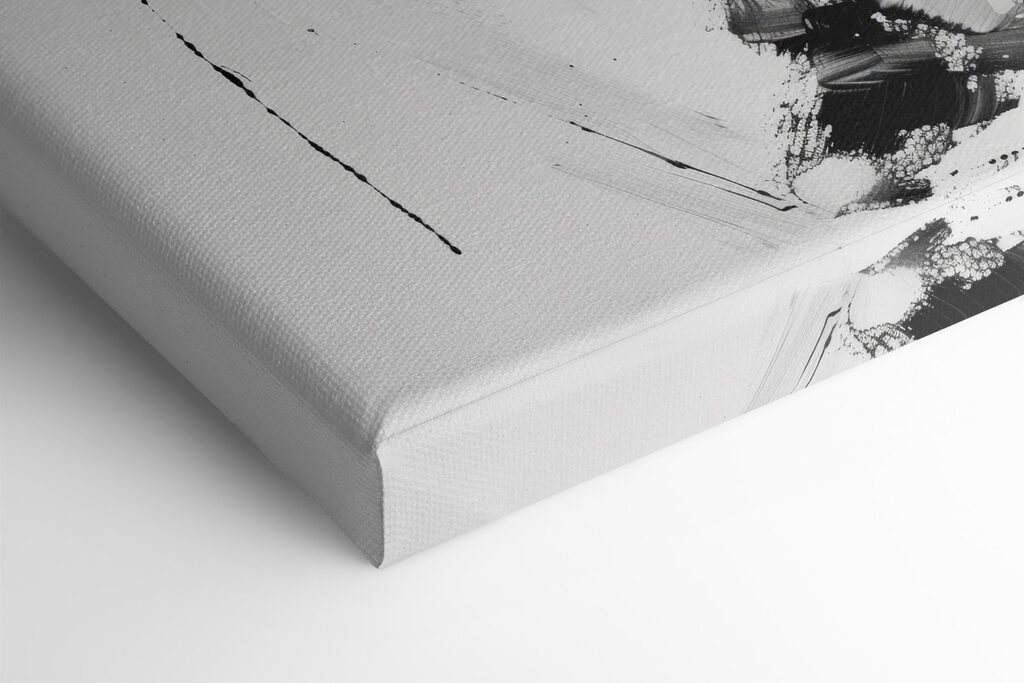 A painting of a woman's face A painting of a woman's face