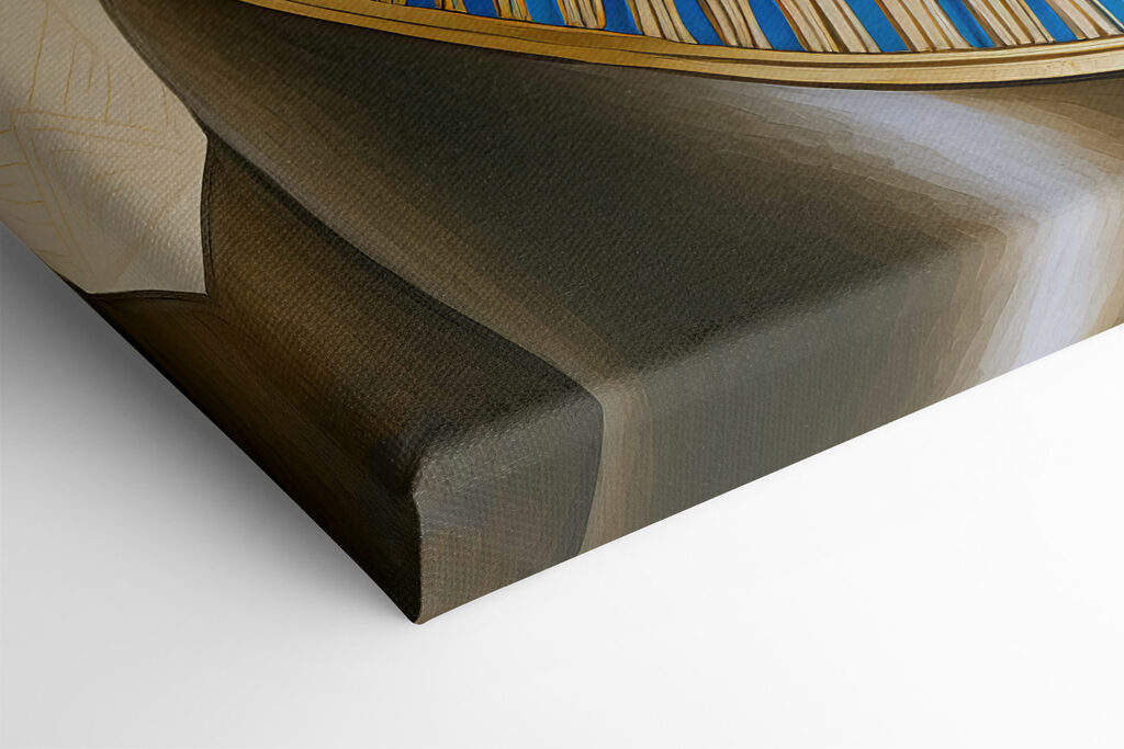 Majestic cat adorned with regal necklace