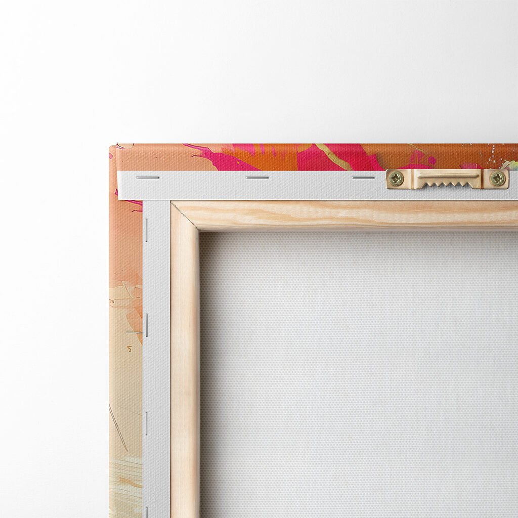 A colorful painting of different colors