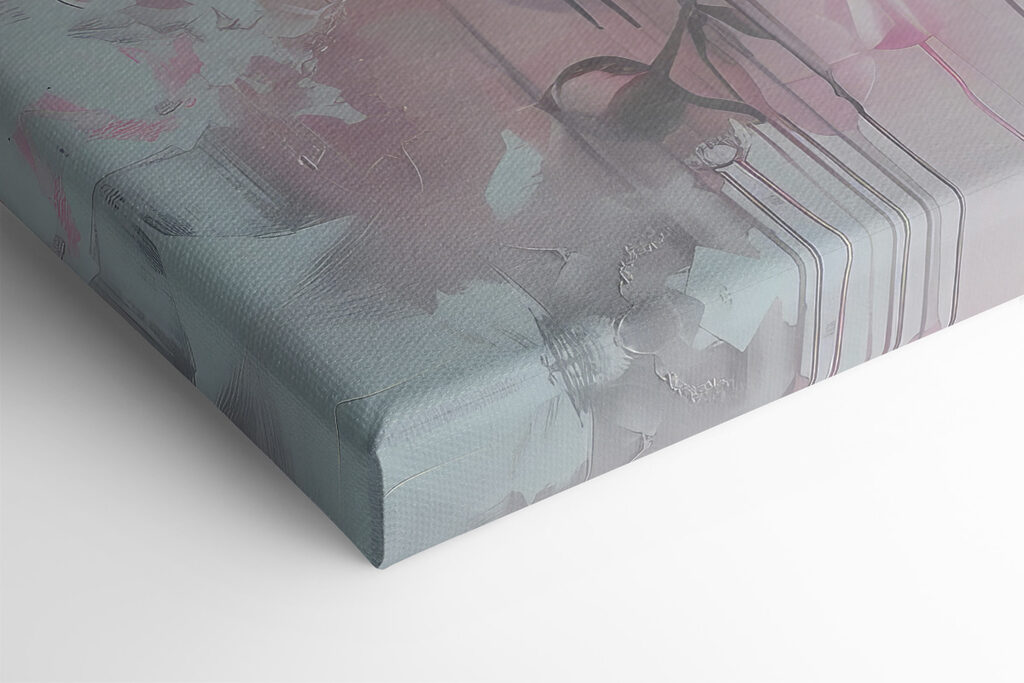 A bunch of pink flowers