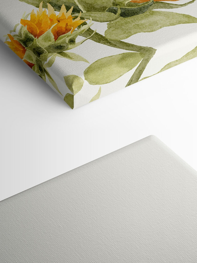 A close up of a sunflower