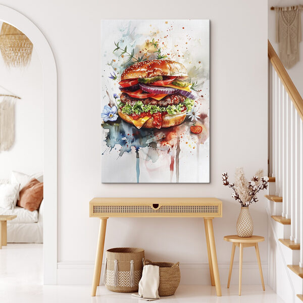 Akvarell egy hamburgerről Akvarell egy hamburgerről