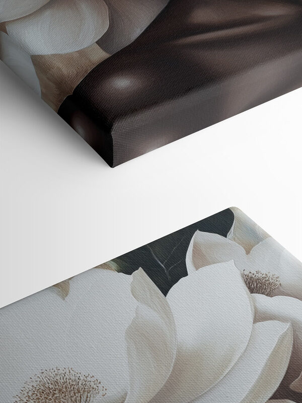 Woman with white flowers on her head Woman with white flowers on her head