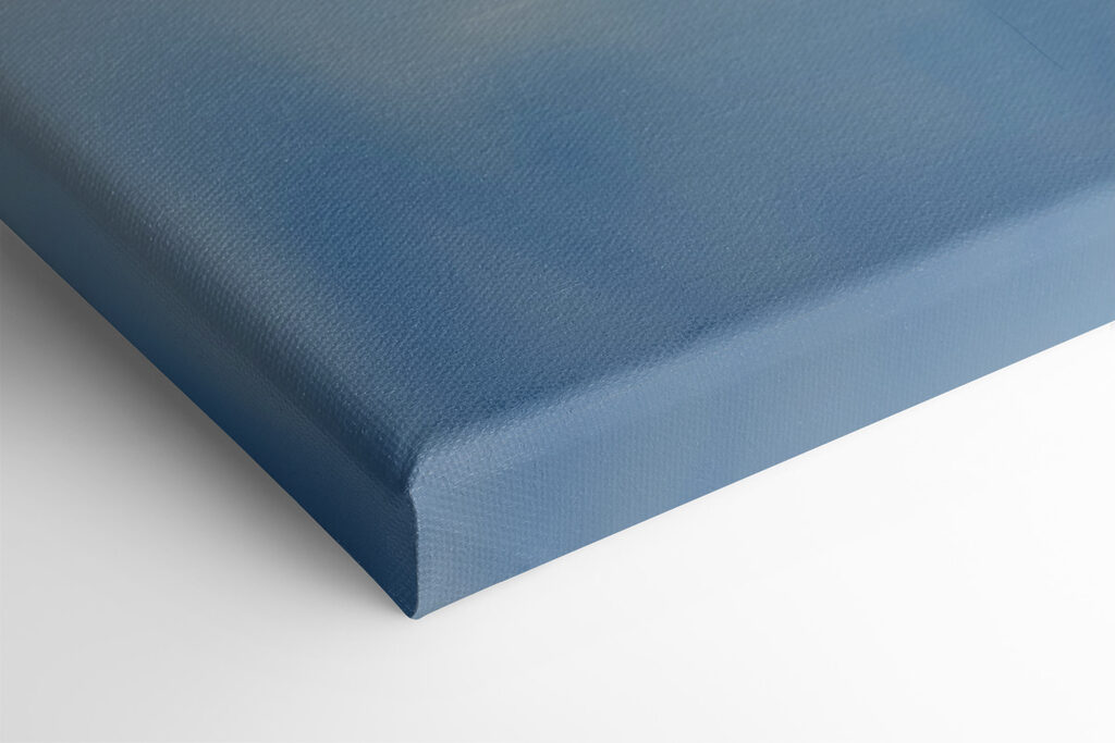 Watercolor of a boat in a harbor