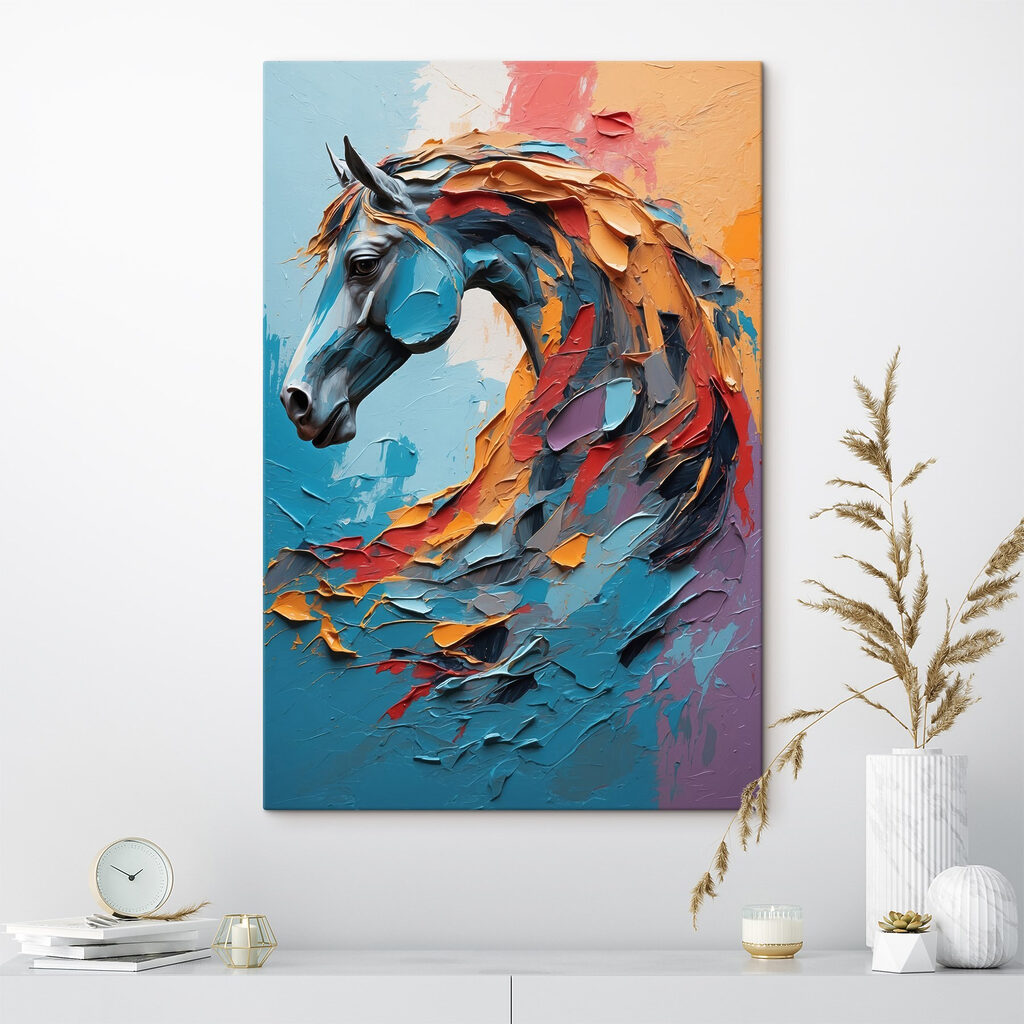 Painting of a horse Painting of a horse