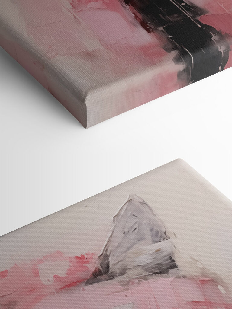 Painting of a cat wearing a scarf Painting of a cat wearing a scarf