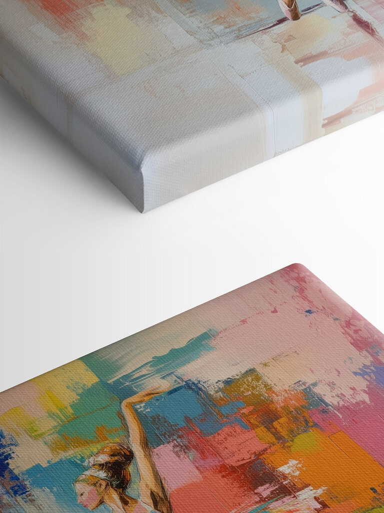 Woman in a tutu dancing Woman in a tutu dancing