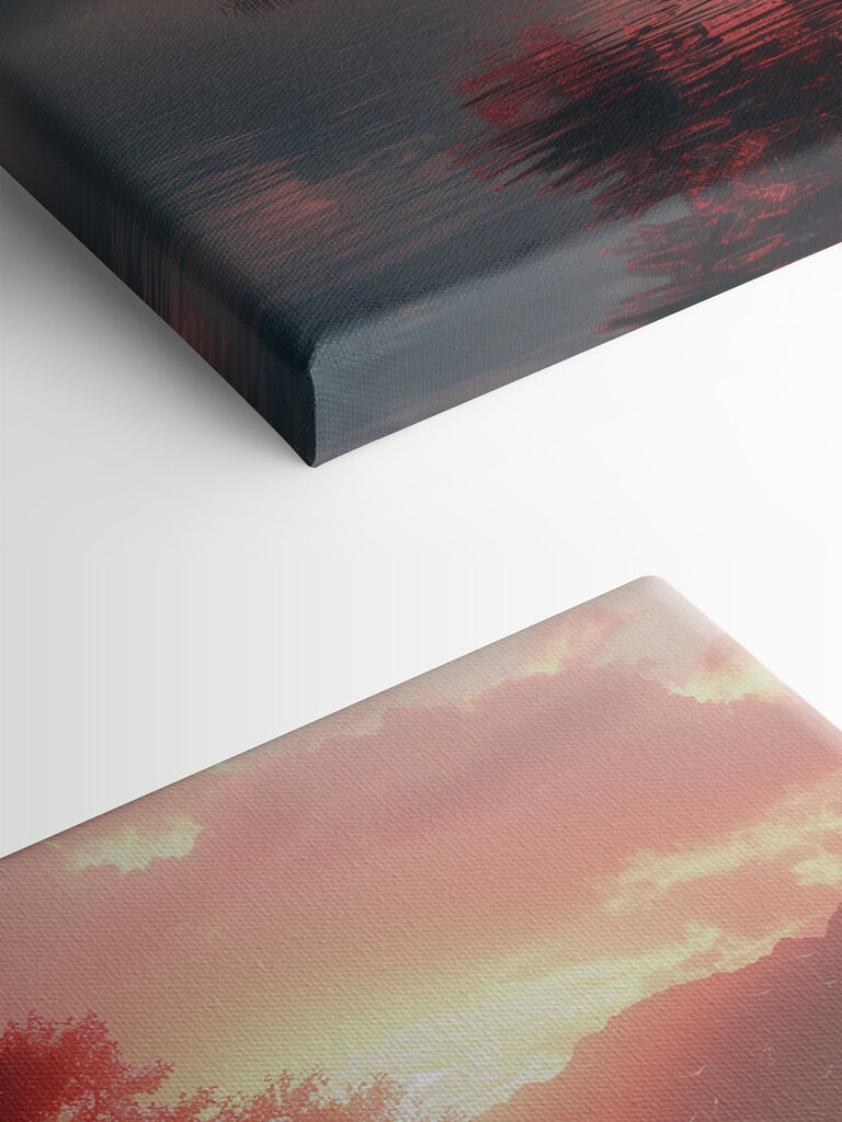 Tree on a small island in water Tree on a small island in water