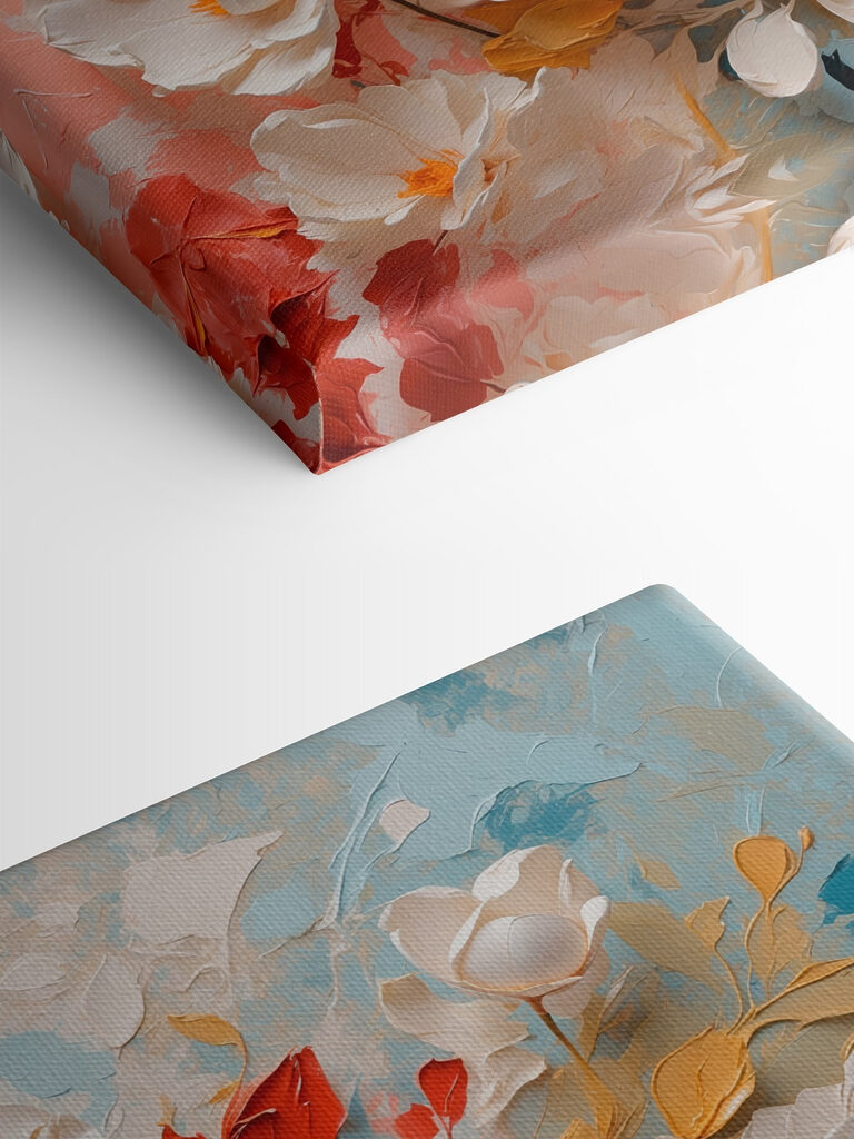 Group of white flowers with yellow center