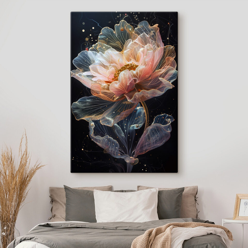 Ethereal Bloom in Celestial Light