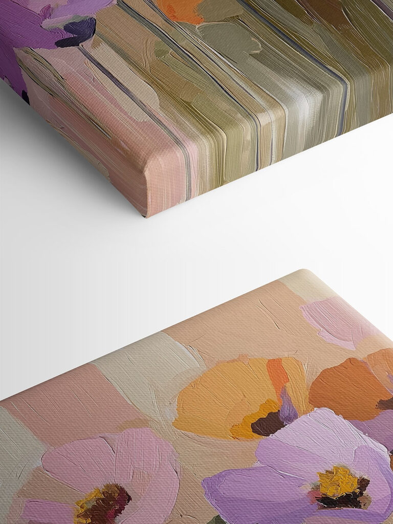 Painting of flowers Painting of flowers