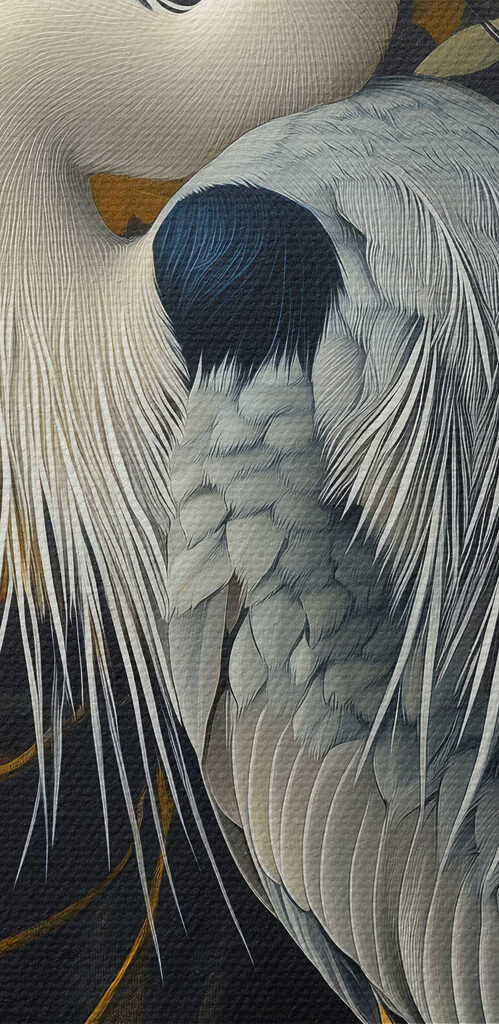 Bird standing in water