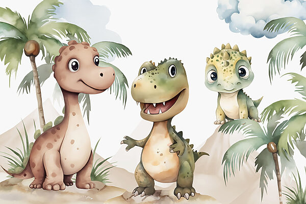 Sziklákon álló dinoszauruszok csoportja Sziklákon álló dinoszauruszok csoportja