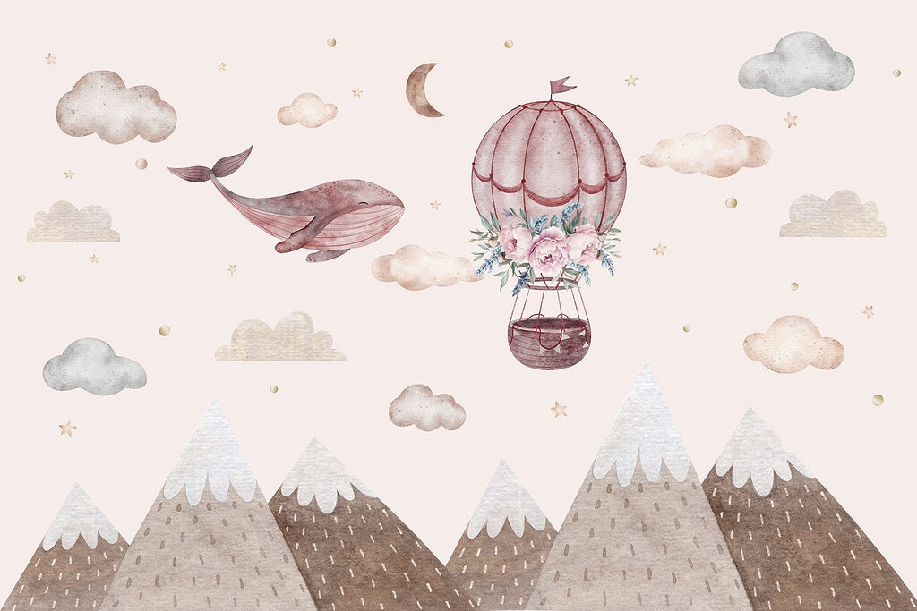 Bálna és hőlégballon Bálna és hőlégballon