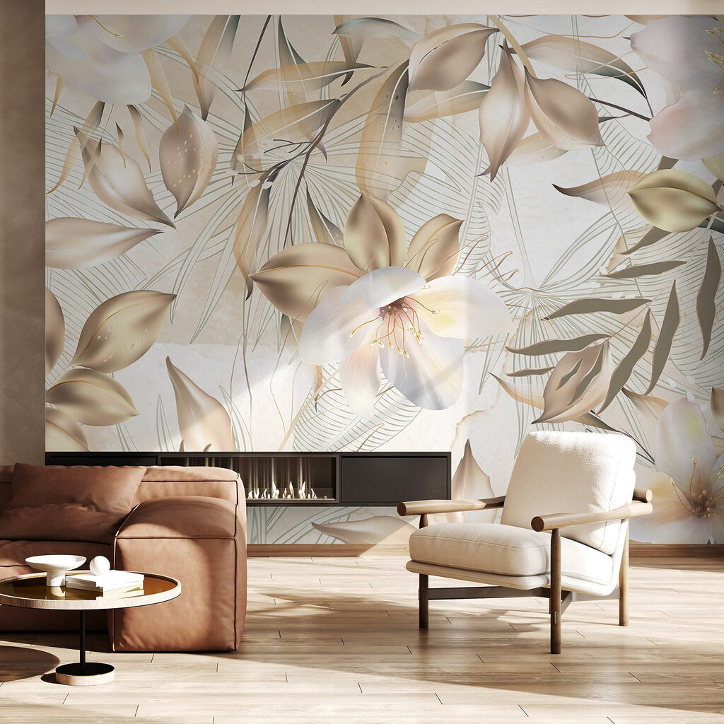 Nature's delicate floral arrangement unfolds