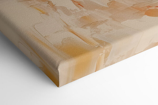 Painting of a beach and water