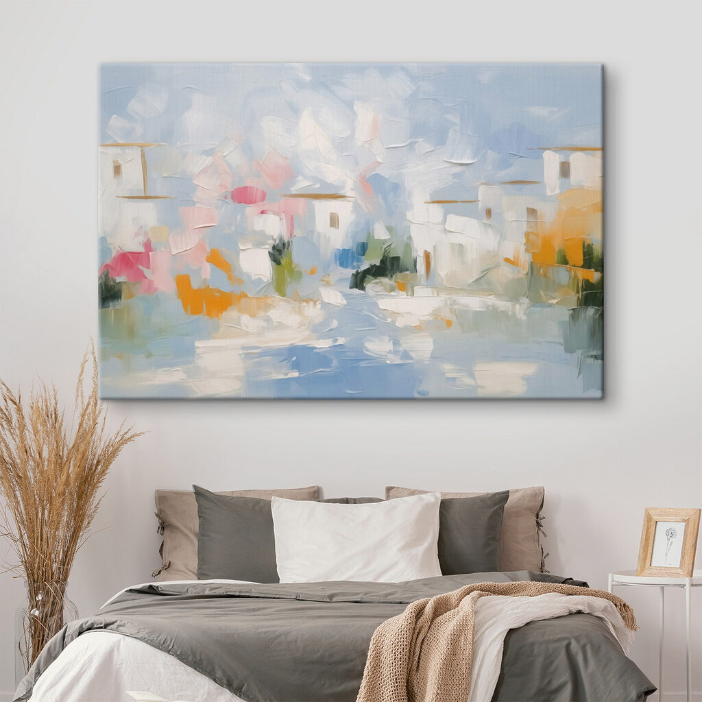 Painting of a landscape Painting of a landscape