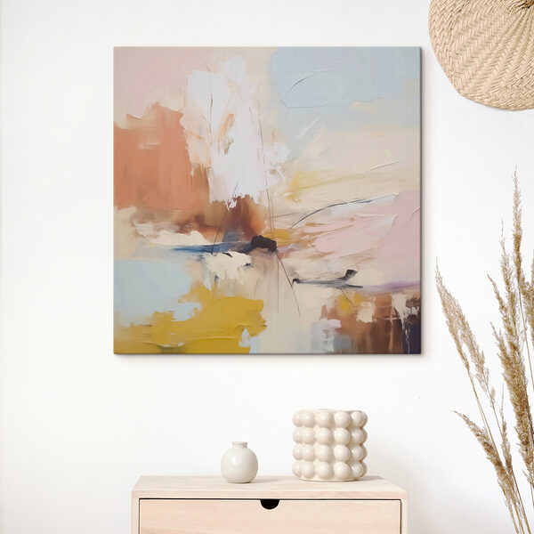 Egy tájkép festménye Egy tájkép festménye