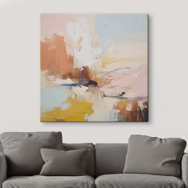 Egy tájkép festménye Egy tájkép festménye