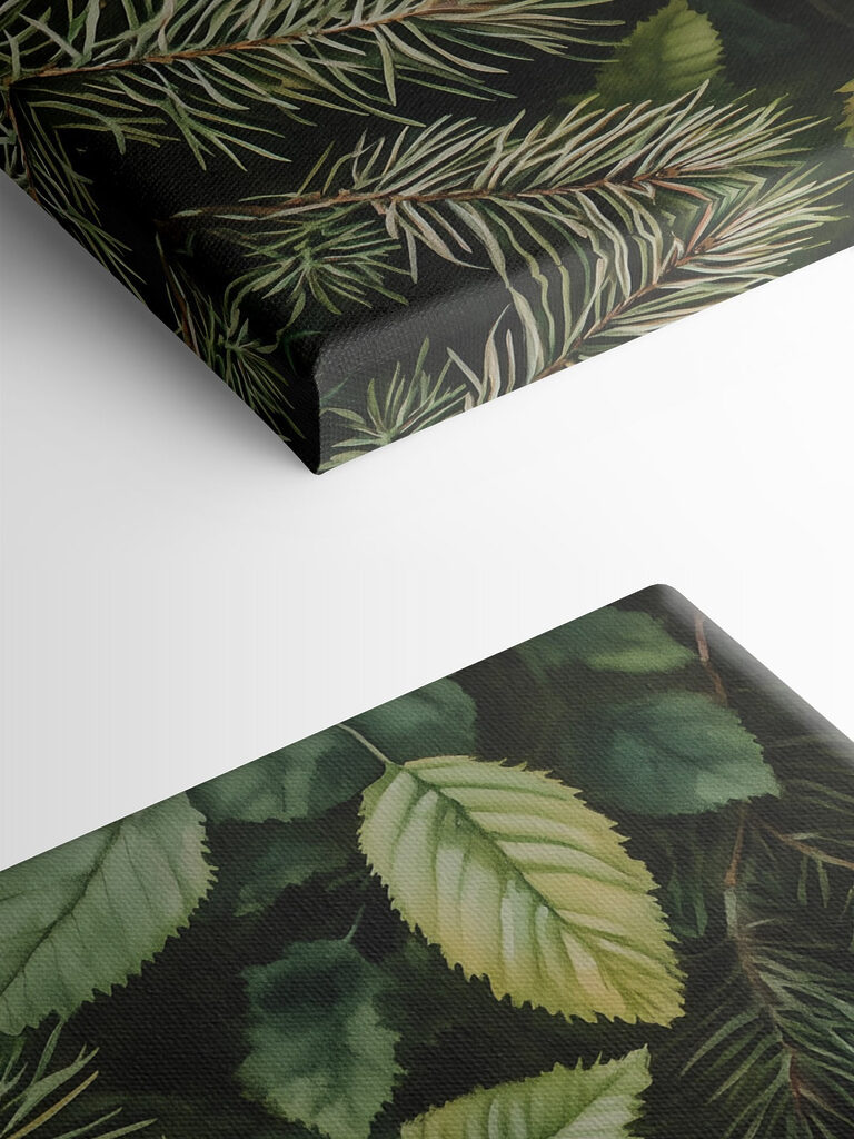 Cup of raspberries in a tree