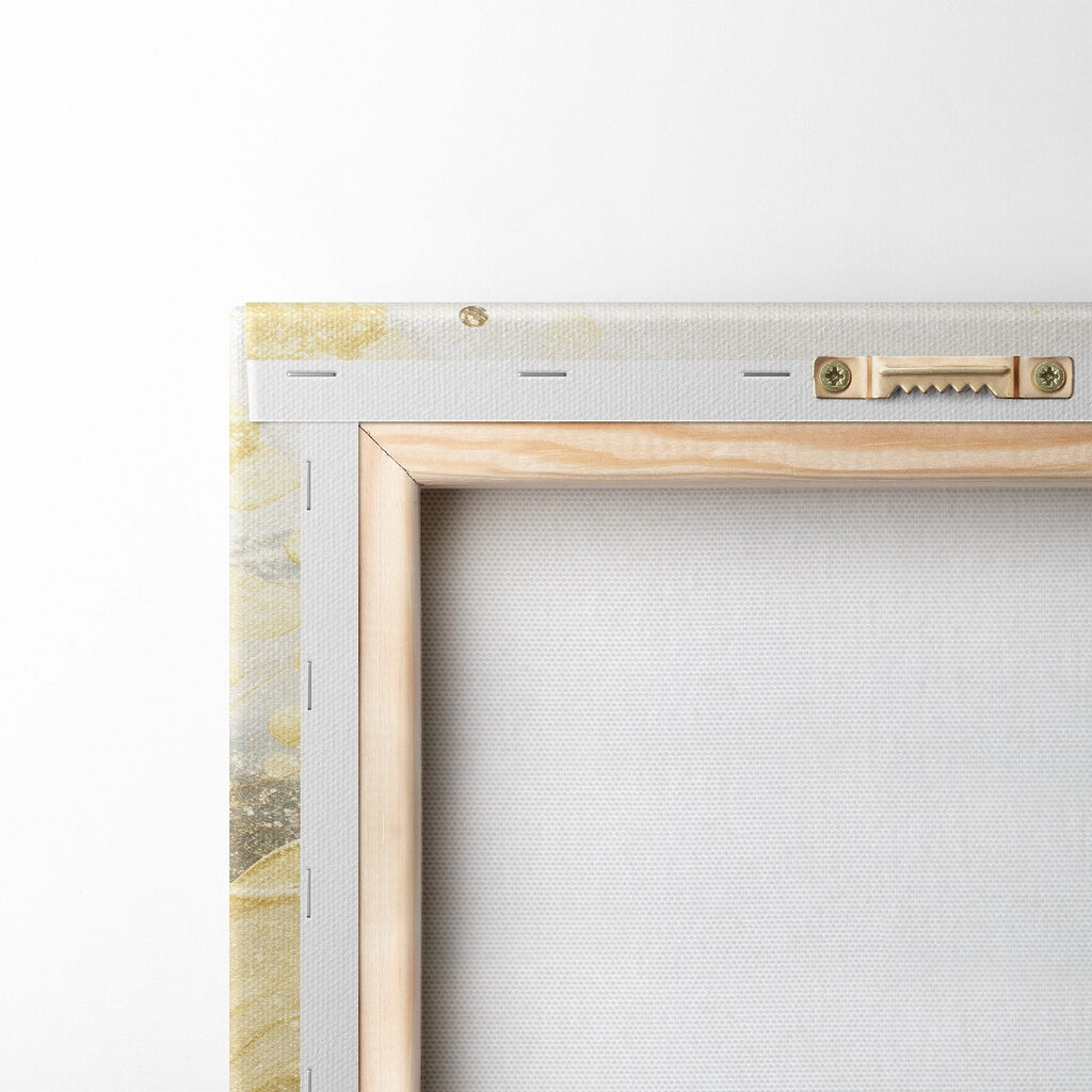 Abstract waves in soft pastel hues