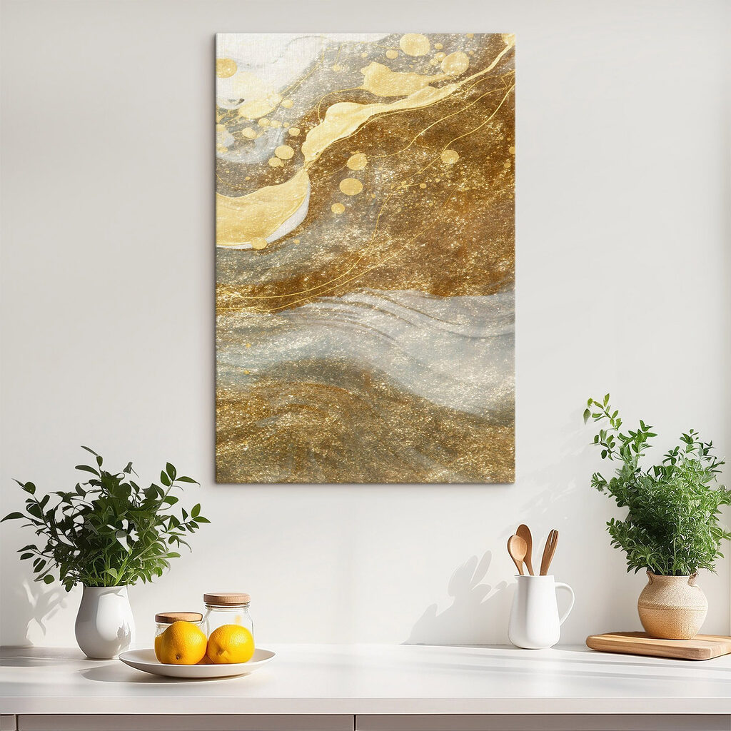 Flowing colors in harmonious design