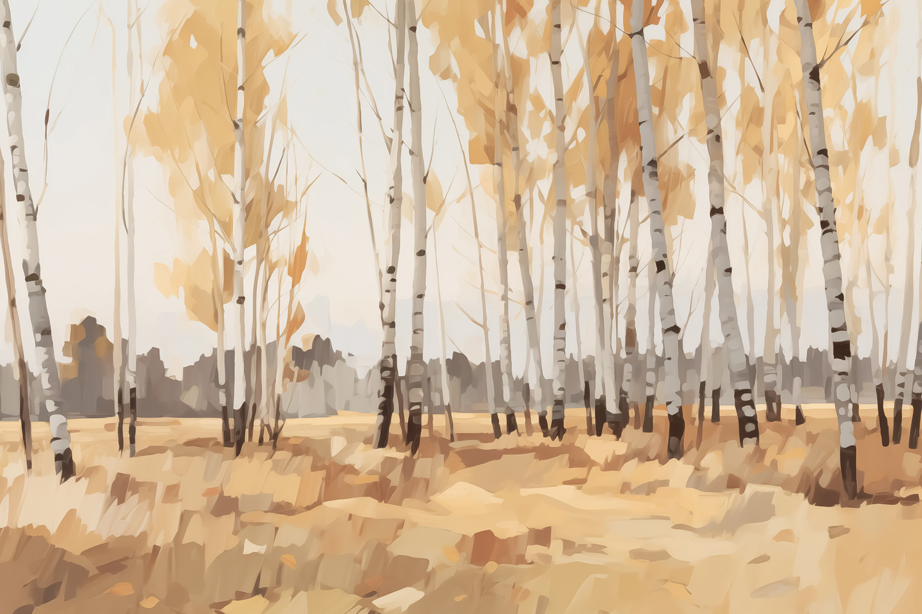 Group of trees in a field Group of trees in a field