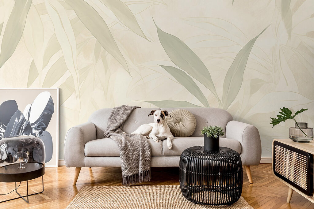 Nature's soft, soothing leaf patterns Nature's soft, soothing leaf patterns