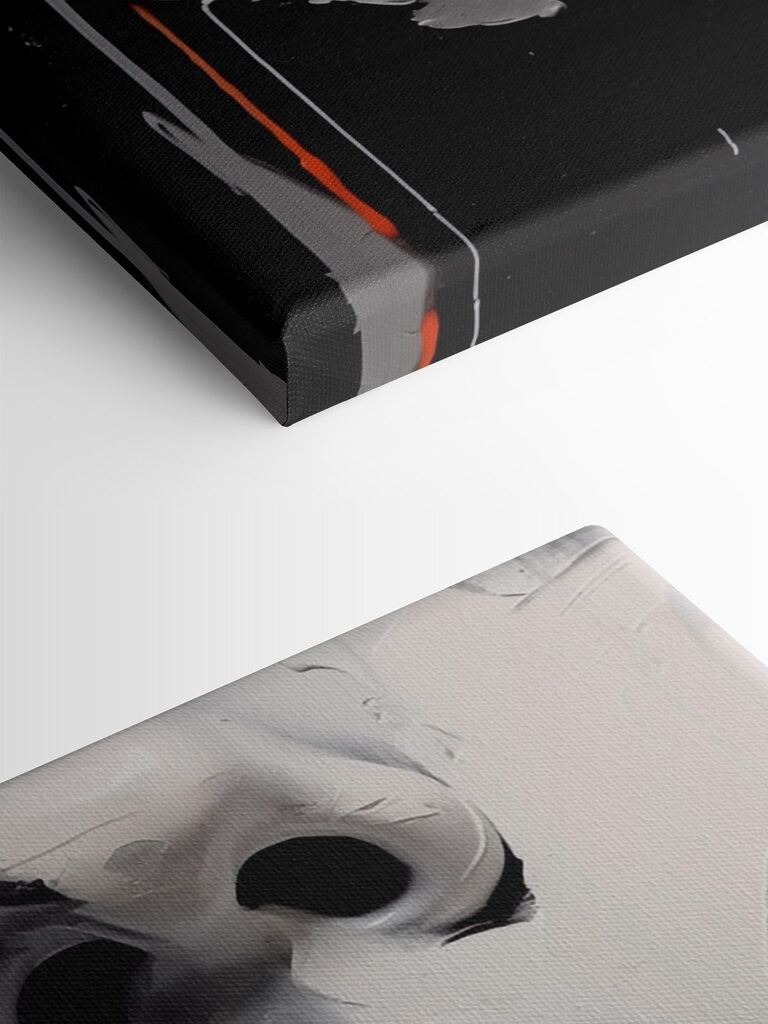 Painting of a woman's lips