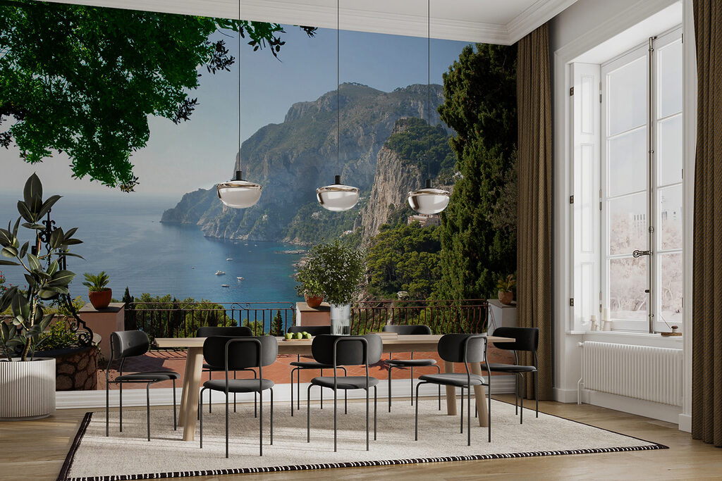 Balcony overlooking a body of water