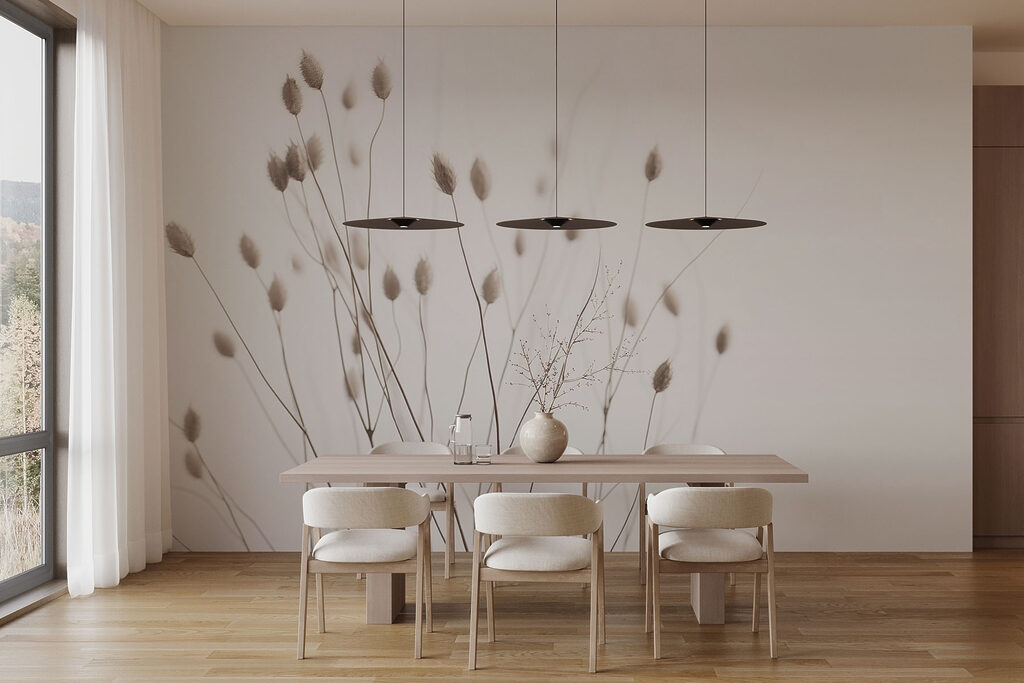 Delicate stems against soft backdrop Delicate stems against soft backdrop