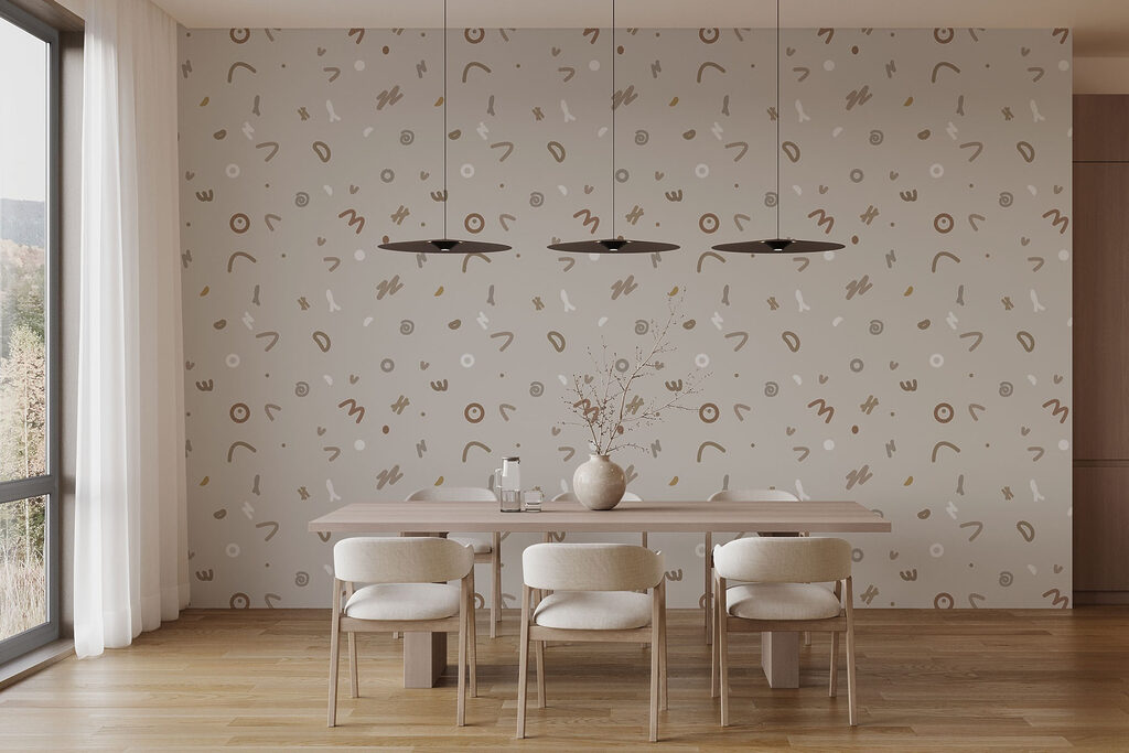 Pattern of small objects