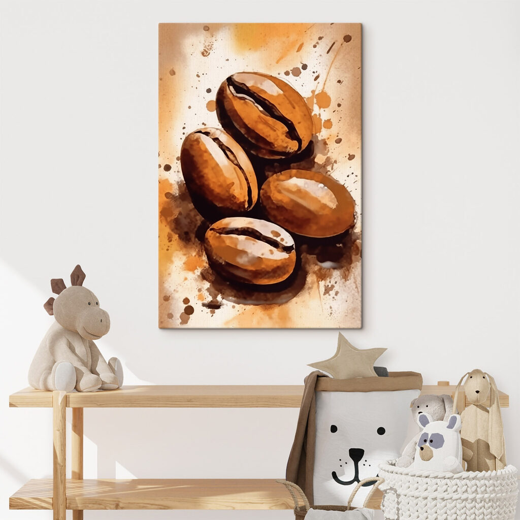 Group of coffee beans