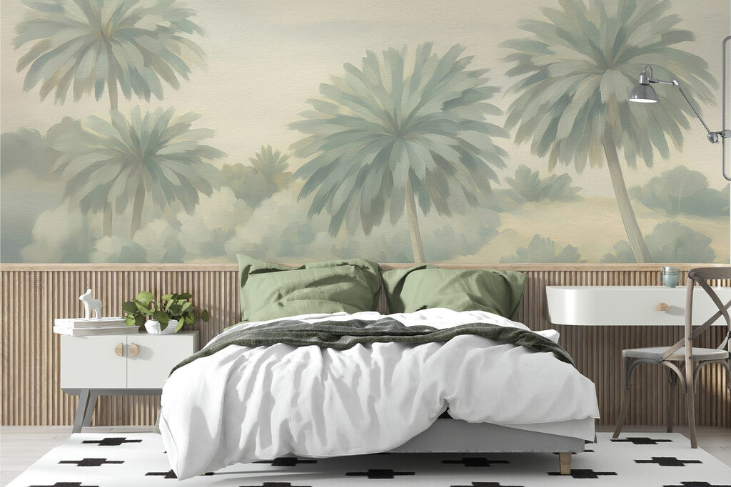 Group of palm trees Group of palm trees