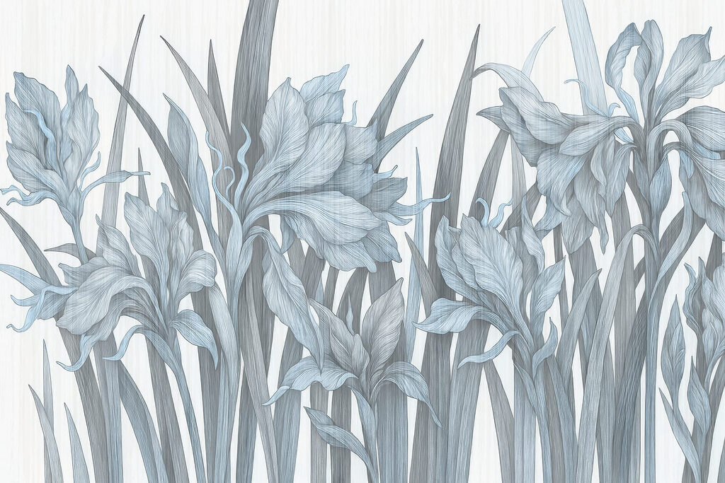 Delicate blooms in tranquil hues