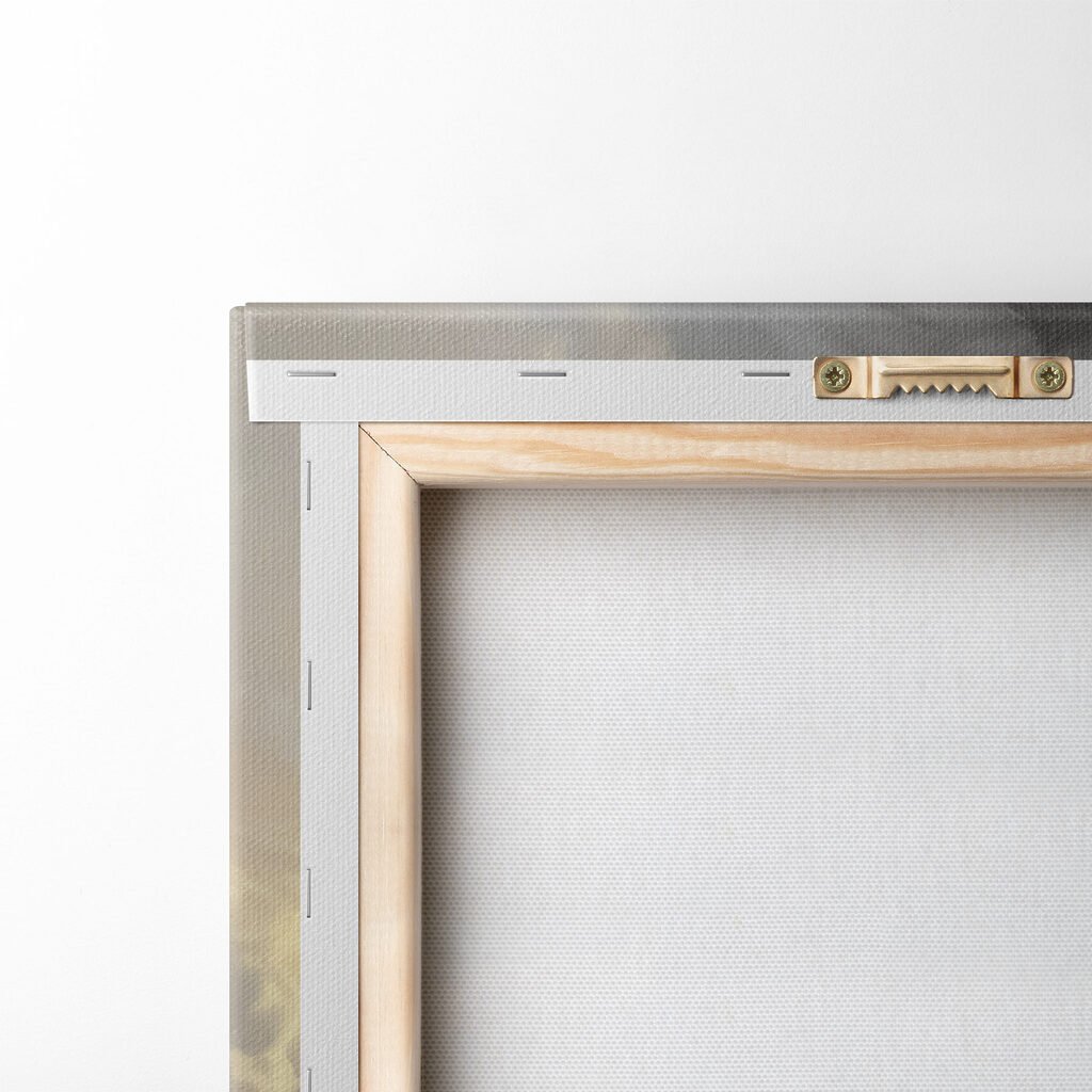 Lightning striking in the sky