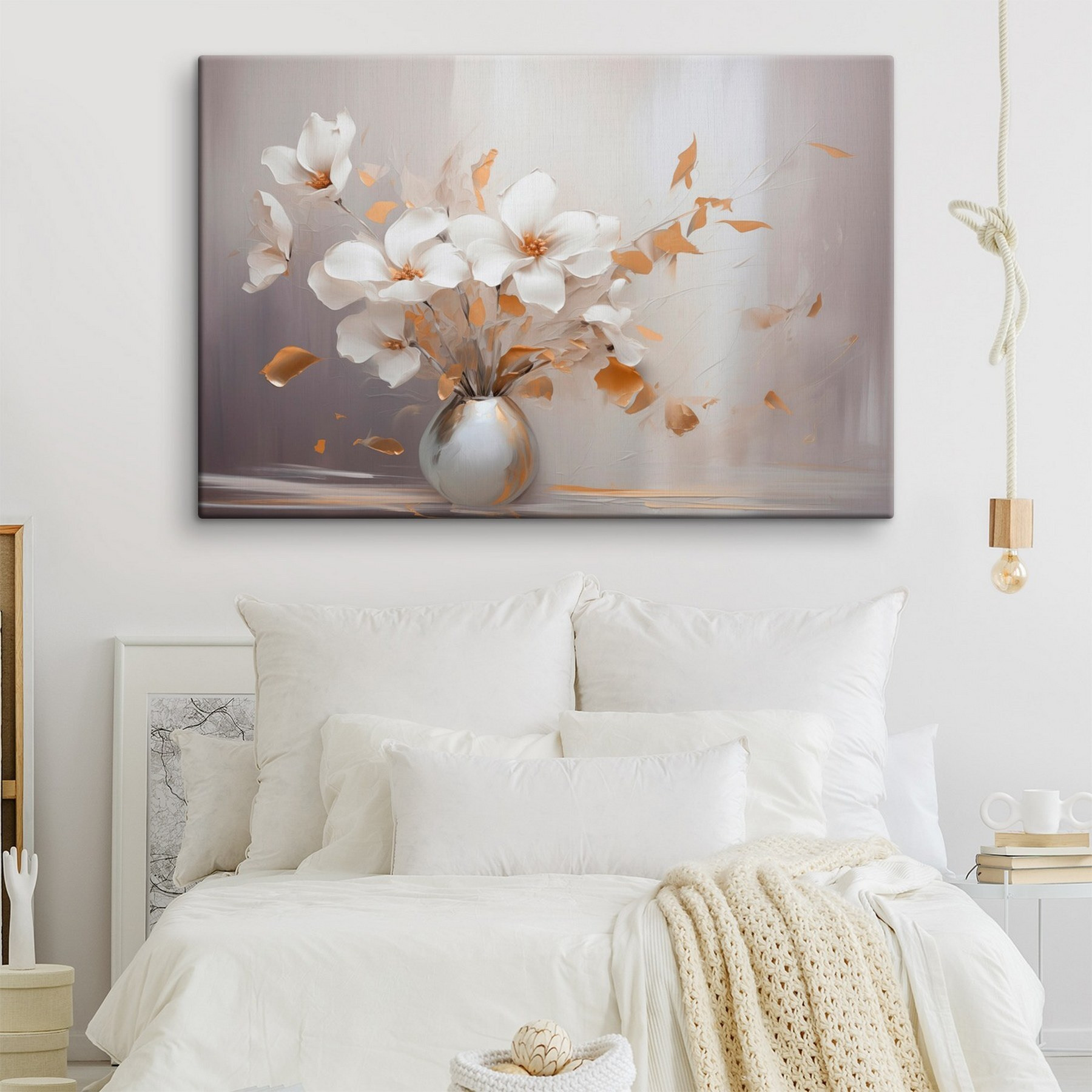 Elegant flowers in a stylish vase