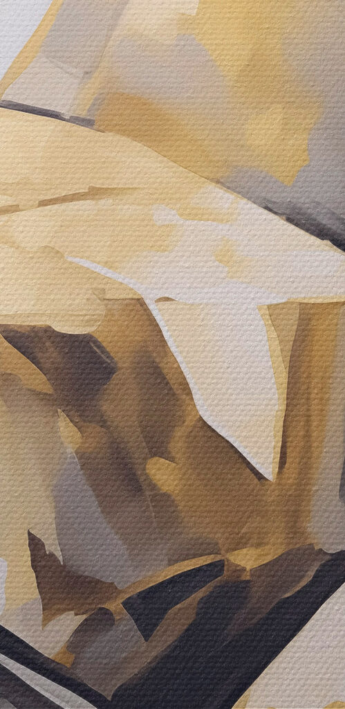 Majestic rock formations in soft hues