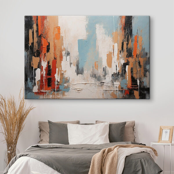 Vászonképek Különböző színek festése