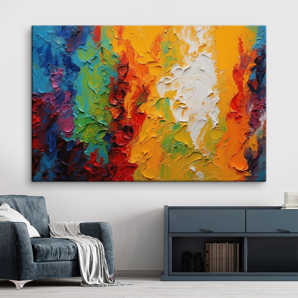 Painting of different colors